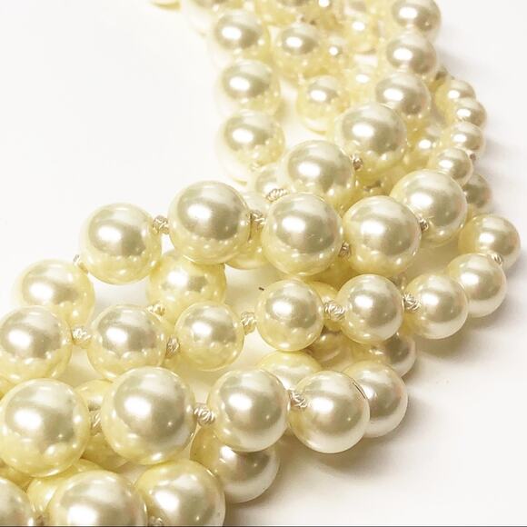 J. Crew Twisted Pearl Hammock Necklace - Picture 4 of 6